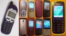 Tlačítkové mobilní telefony -vč. nabíječek - 1
