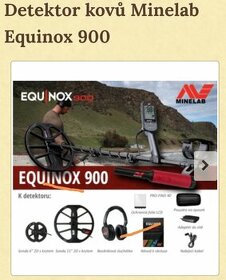 Detektor kovů Minelab Equinox 900