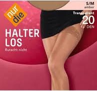 nur die HALTERLOS transparent 20 den
