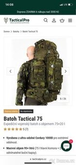 Batoh tacticalpro 75