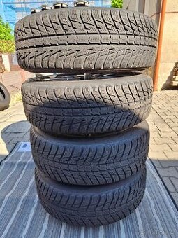 4xalu kola 5x114,3 r17 + pneu 215/65 R17