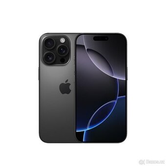 Apple iPhone 16 Pro 256GB - černě titanový
