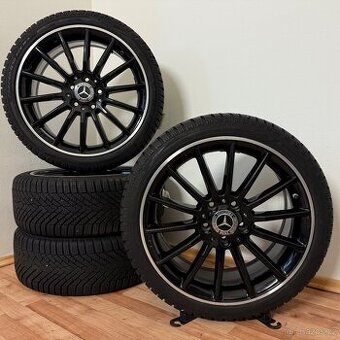 MERCEDES CLA AMG 5x112 R18 ET52+ZIMNÍ 225/40R18 8mm