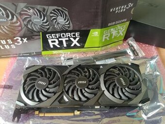 nVidia GeForce RTX 3070 8GB - MSI Ventus 3x plus