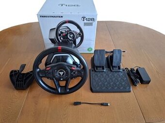 Herní volant Thrustmaster T128 X – Nový, záruka 24 měsíců