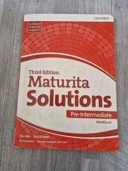 Pracovní sešit Maturita solutions Pre-termediate