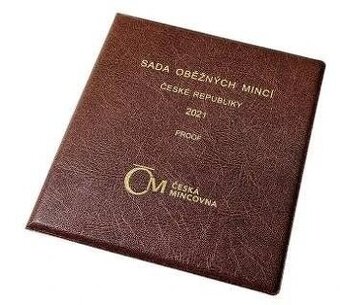 Sada mincí Česká republika 2021 PROOF
