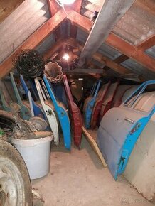 Dveře a jiné díly Škoda 1000MB