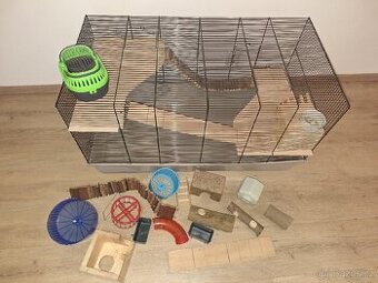 Klec pro křečka + věci pro křečka