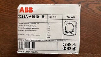 ABB Tango termostat otočný 3292A-A10101 B bílá