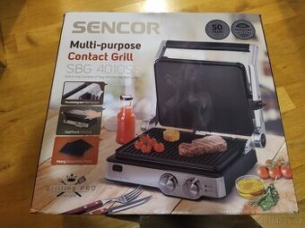 Kontaktní gril Sencor SBG 4010SS (nový)