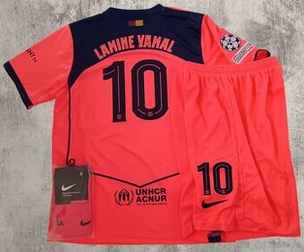 dětský dres Lamine Yamal  FC Barcelona 25/26 oranžová edice