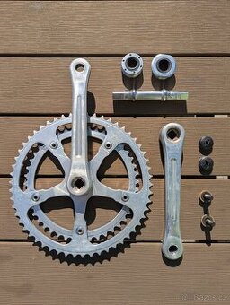 Kliky Walter s osou a miskami Shimano