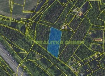 Lesní pozemek k.ú. Božkov u Mnichovic, okr. Praha - východ, 