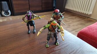 figurky želvy ninja turtles pohyblivé 15cm 3ks