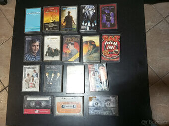 Audiokazety-originál 14 ks