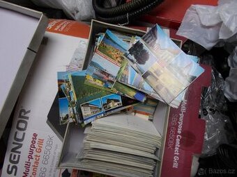 Velká sbírka starých pohlednic – cca 450 ks