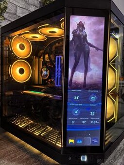 Výkonný herní PC – Ryzen 9800X3D / RTX 5080 / DDR5 / HYTE Y7