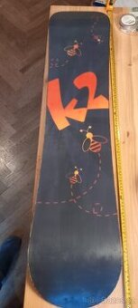 Prodám snowboard K2 Mini Luna 113cm - 1