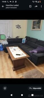 Krásná rozklada i sedací souprava