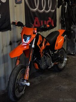 Ktm LC4 640 supermoto (Možno řídit s A2)