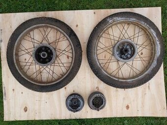 Kola a štíty Jawa 50/05