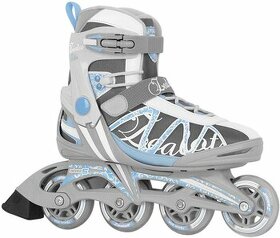 In line kolečkové brusle Zealot Ella. Velikost 37 (23 cm).