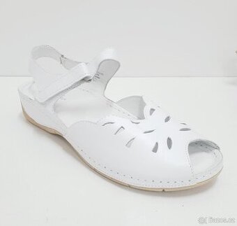 Dámské kožené sandály