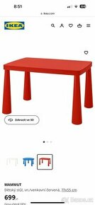 Židle + stůl IKEA Mammut