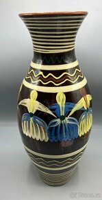 Váza pozdišovská keramika, karička