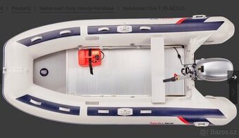 Motorový člun Honwave T35-AE + motor 15HP
