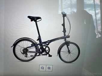 Skládací kolo Fold 500 tmavě černé