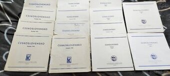 Pofis - Albové listy se známkami 1974 - 1987