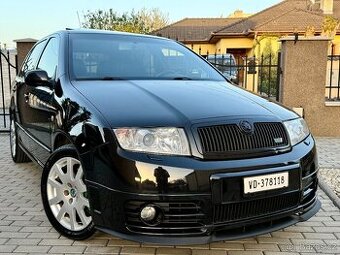 Škoda Fabia RS Black Edition-1.9TDi 96Kw 131Ps. +Xenon,Šíber