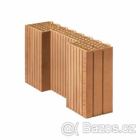 Cihla Porotherm 50 EKO+ 1/2 (ploviční koncová)