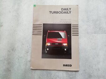 Iveco Turbodaily Daily - katalog 1989 - doprava v ceně