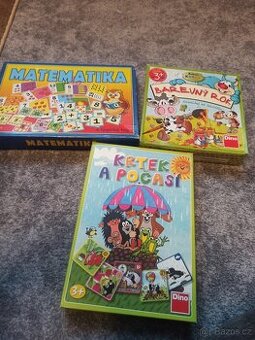Hry Matematika, barevny rok, Krtek a počasí