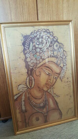 Obraz orientální/indický motiv , platno, 60x90cm