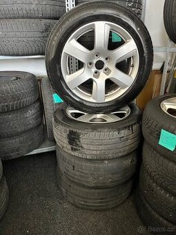 Alu disky 5x112 r17 + letní pneu Pirelli