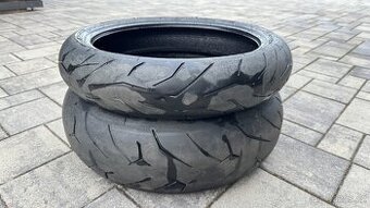 Moto pneu Pirelli Diablo Rosso II 120/70 ZR17 a 200/50 ZR17