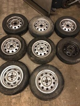 Plechove disky 4x100 r13 felicie/favorit