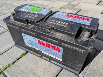 Autobaterie Akuma Komfort 12V 110Ah 950A