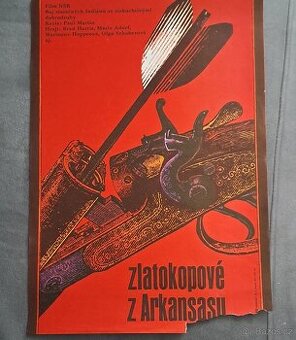 Filmový plakát Zlatokopové z Arkansasu