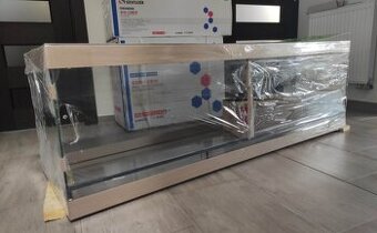 Terarium 120x40x40 Nové terarium .Vhodné pro agamy, želvy ha