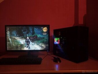 Herní PC Intel Core i5 s 8GB grafickou kartou, SSD, HDD