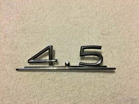 Mercedes označení  4.5