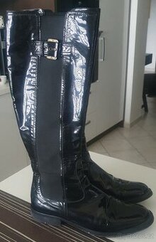 Kožené kozačky