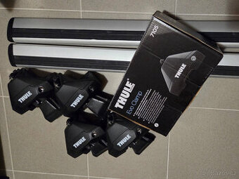 Střešní nosič Thule WingBar Evo a Evo Clamp (7113+7105)