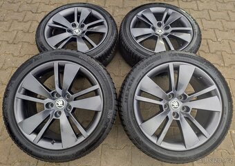 Alu kola originál Škoda Superb III 5x112 R18 Zenith