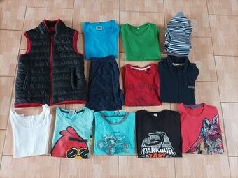 12 ks chlapecké oblečení vel. 140/146/152